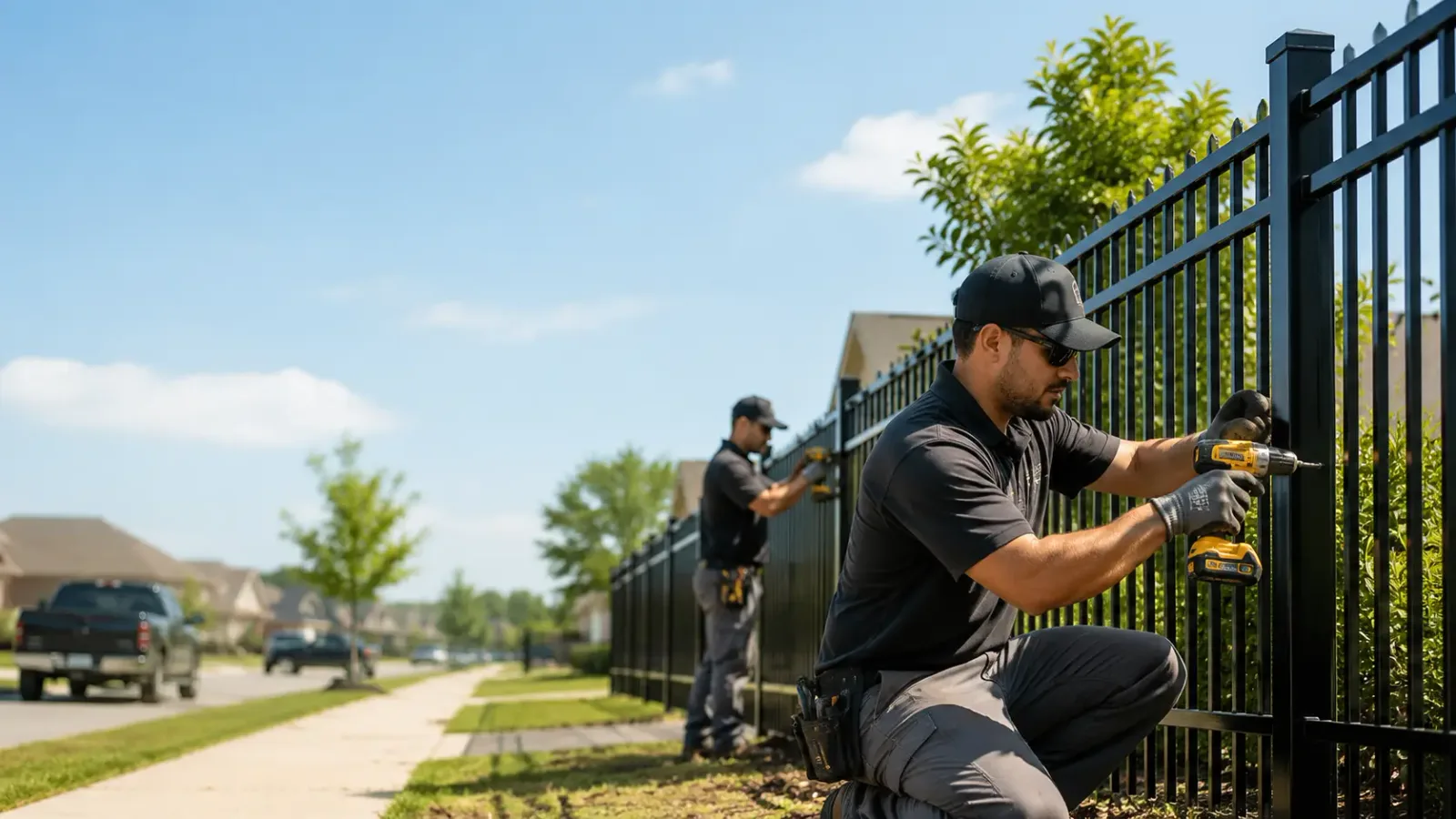 Metal Fence Installation in Hays, KS